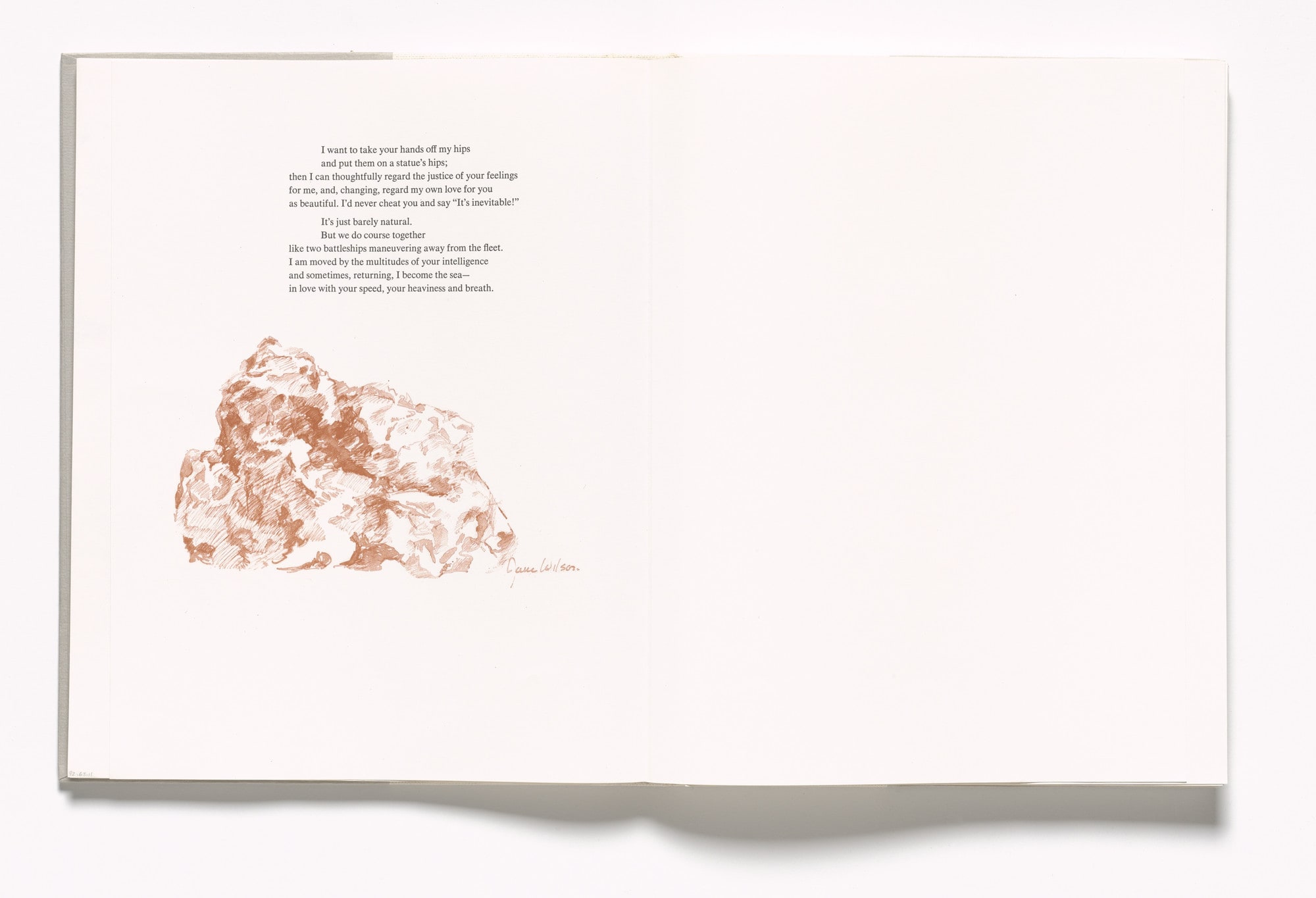 Tailpiece (folio 29 verso) from In Memory of My Feelings