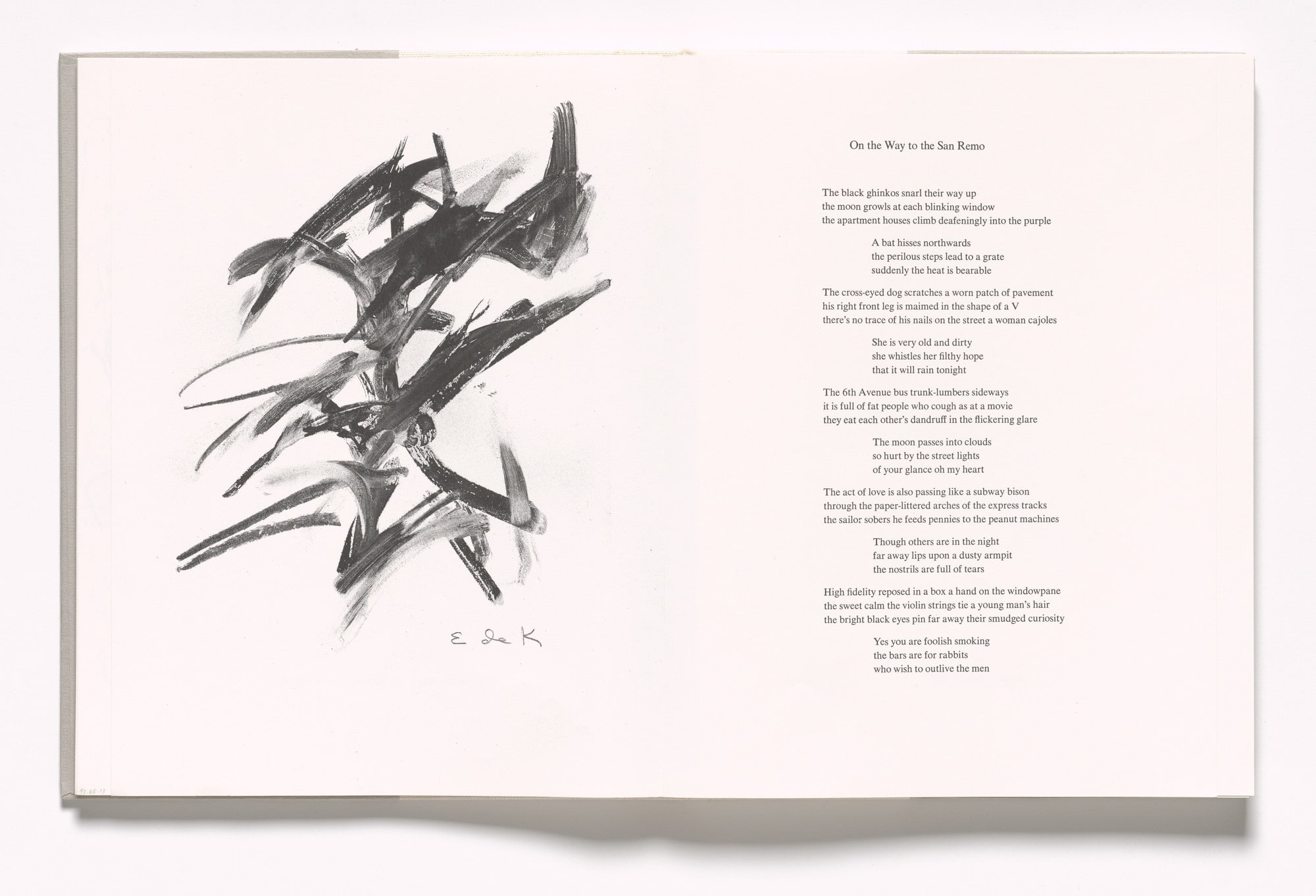 Plate (folio 35 verso) from In Memory of My Feelings