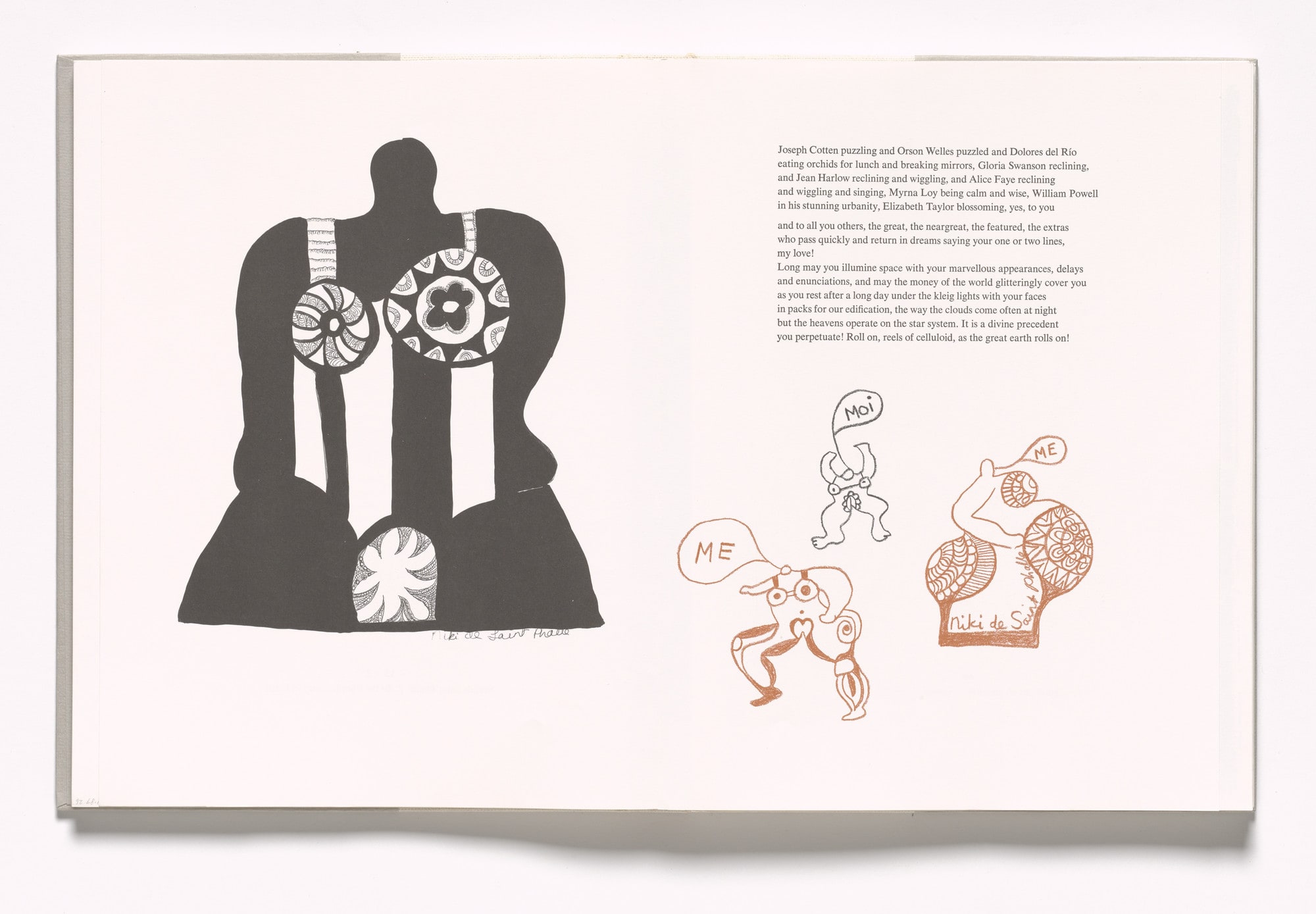 In-text plate (folios 41 verso and 42 recto) from In Memory of My Feelings