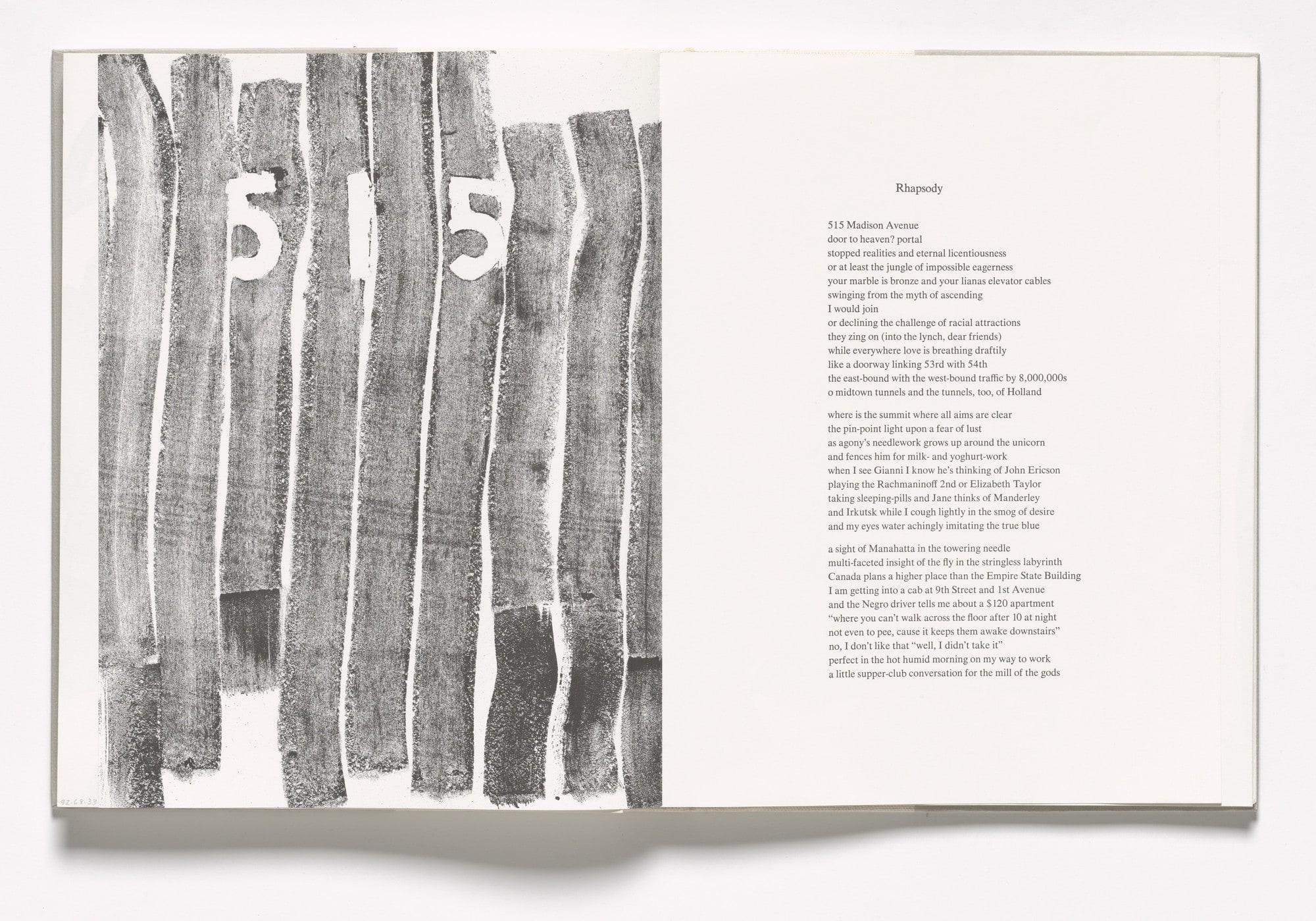 Plate (folio 81 verso) from In Memory of My Feelings