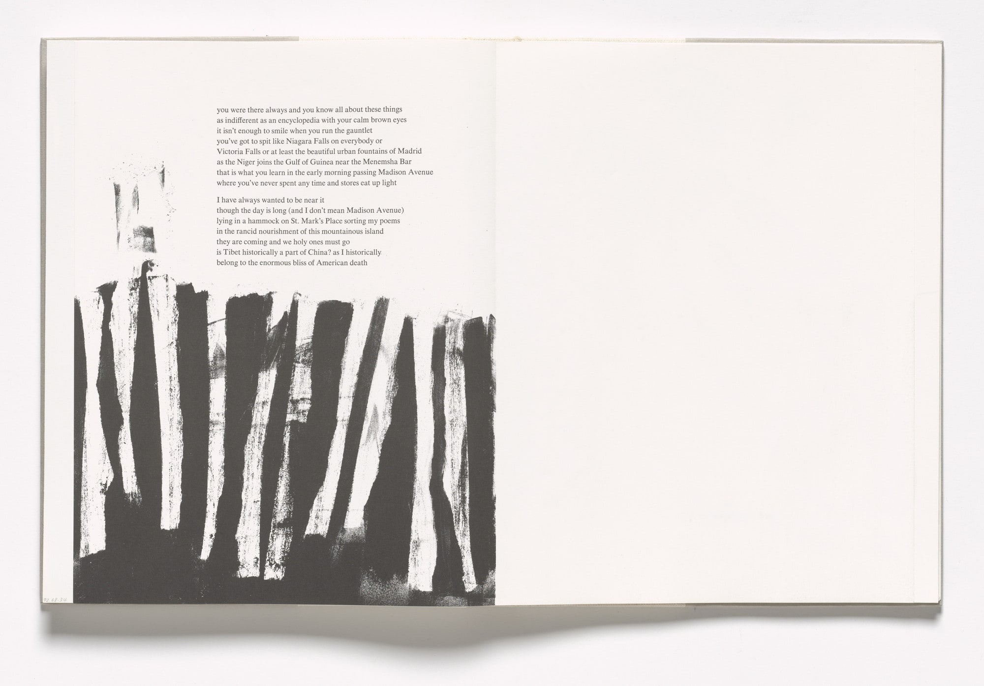 In-text plate (folio 83 verso) from In Memory of My Feelings