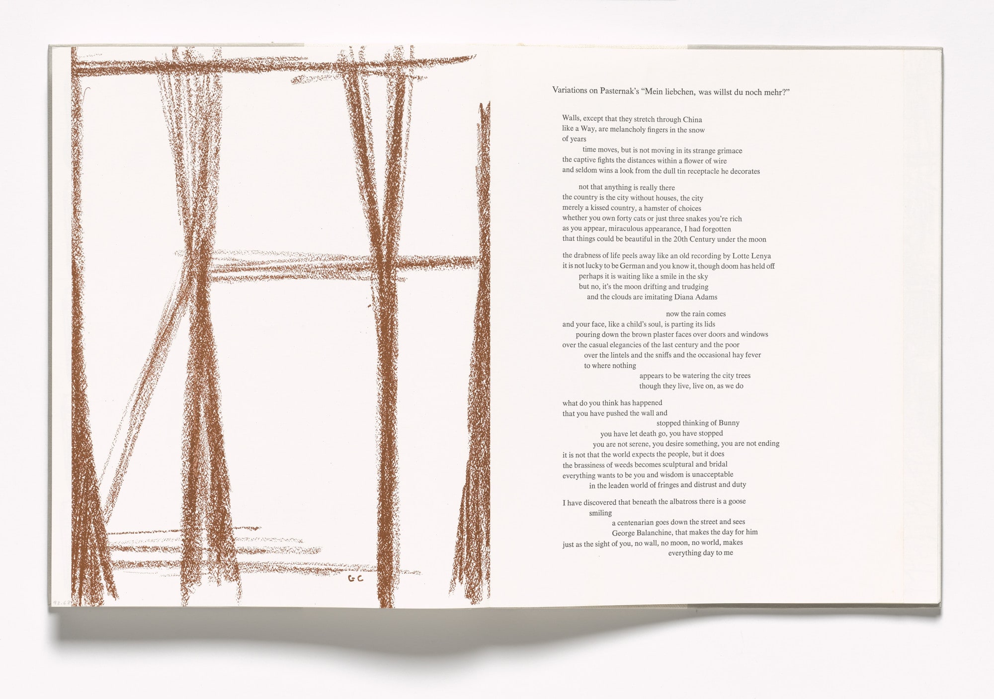 Plate (folio 93 verso) from In Memory of My Feelings