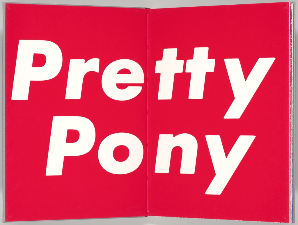 Double page plate (folios 1 verso and 2) from My Pretty Pony