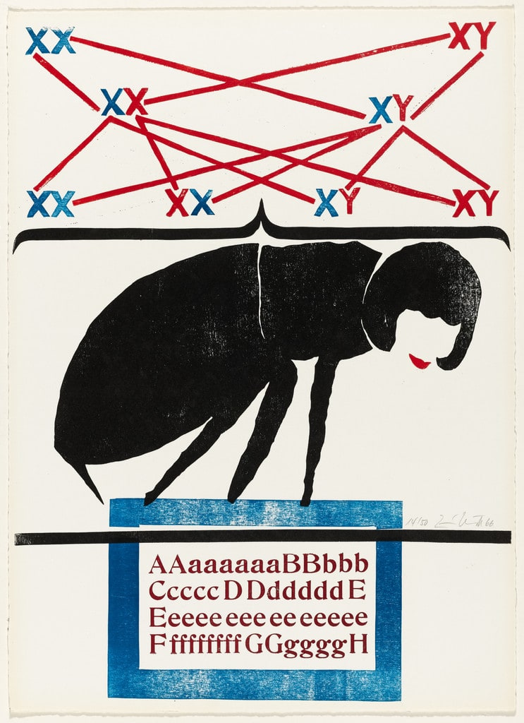 Plate (folio 10) from The Bee (Die Biene)