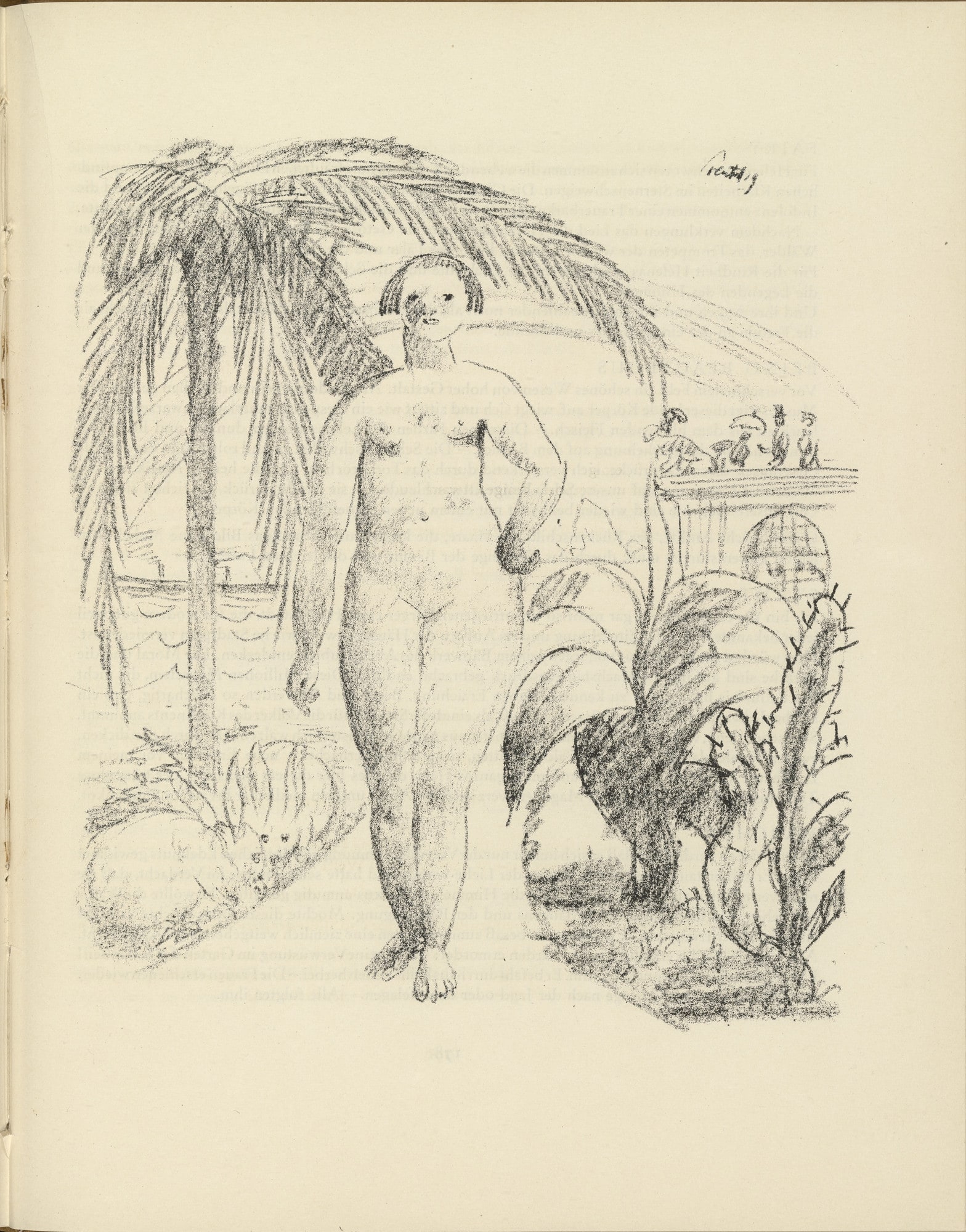 Untitled (plate, page 177) from the periodical Münchner Blätter für Dichtung und Graphik, vol. 1, no. 11/12 (December 1919)