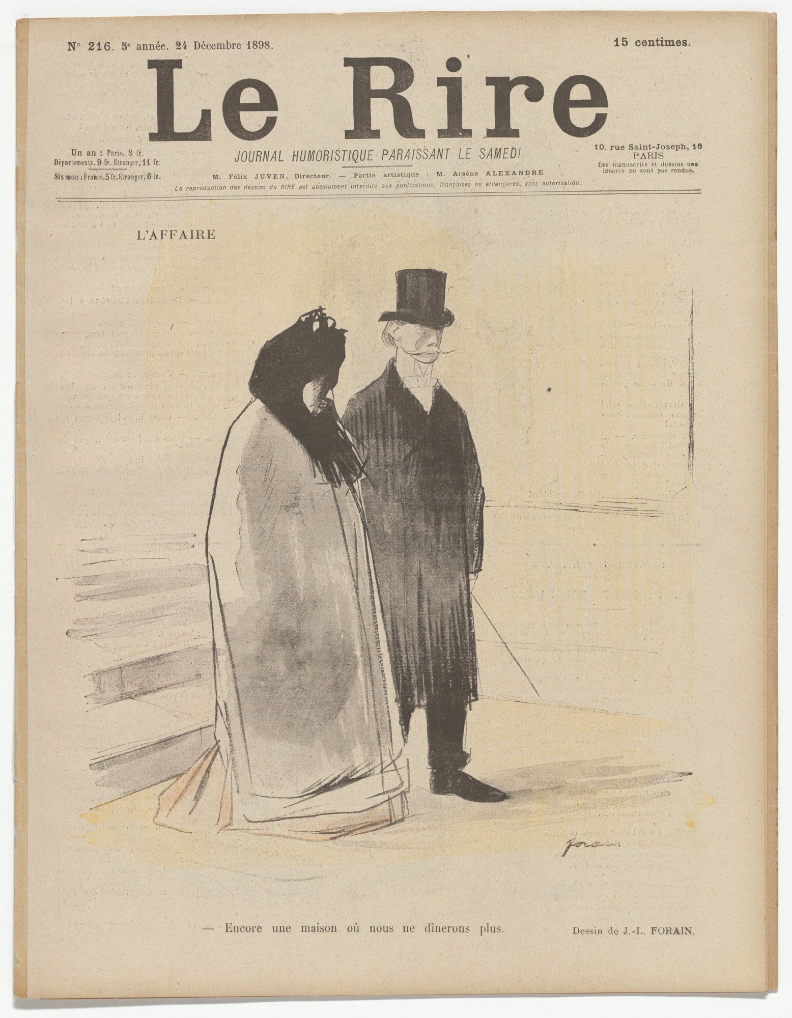 The Affair (L'Affaire) from Laughter (Le Rire)
