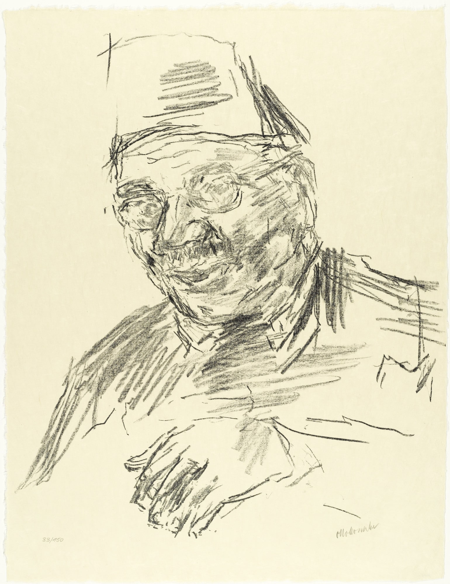 Sheik Mustafa Khalil el-Ansari Chief Warden of the Mosque of Omar (plate 5) from Jerusalem Faces