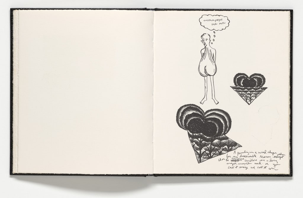 Plate (folio 13) from Sketchbook 1982