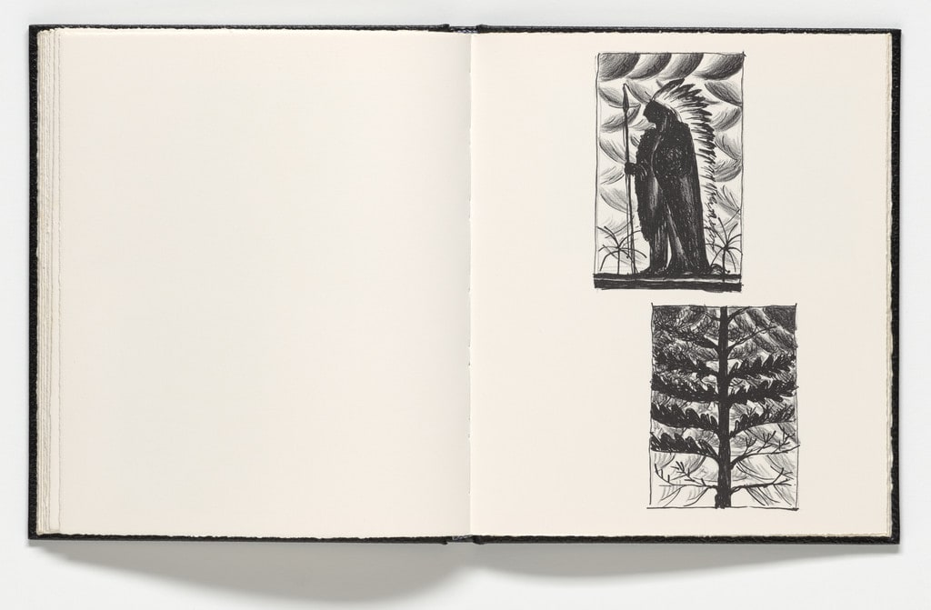 Plate (folio 16) from Sketchbook 1982