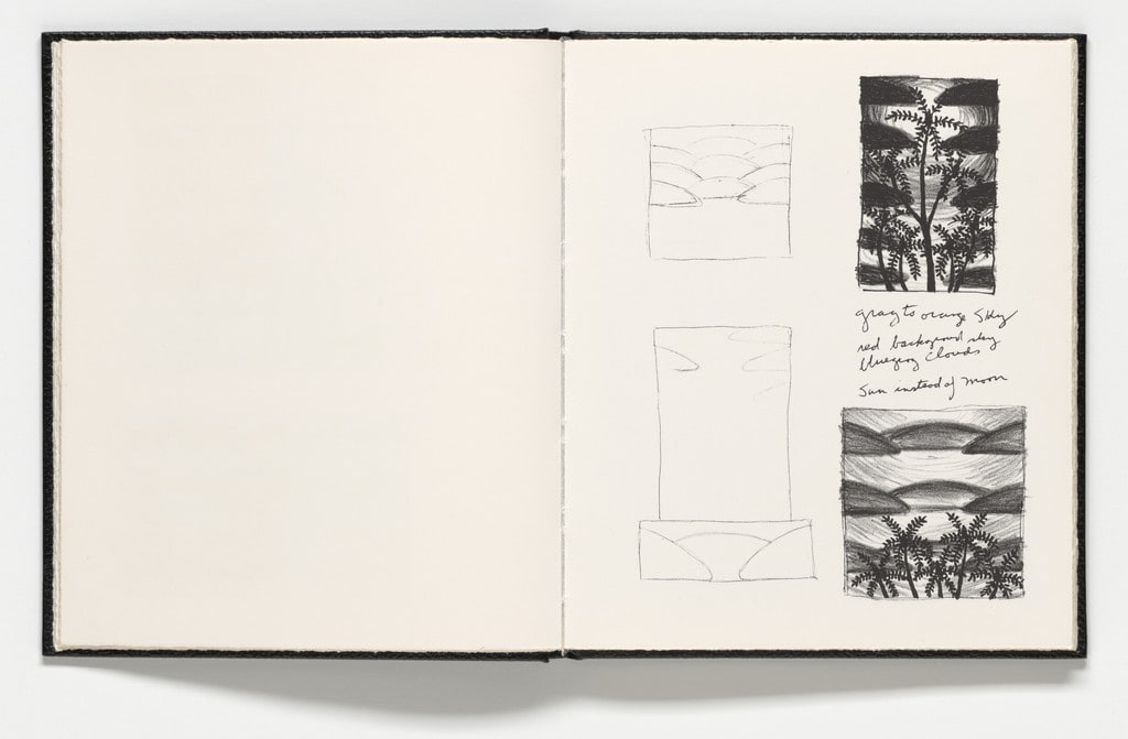 Plate (folio 5) from Sketchbook 1982