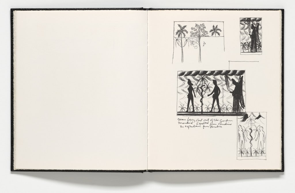 Plate (folio 7) from Sketchbook 1982