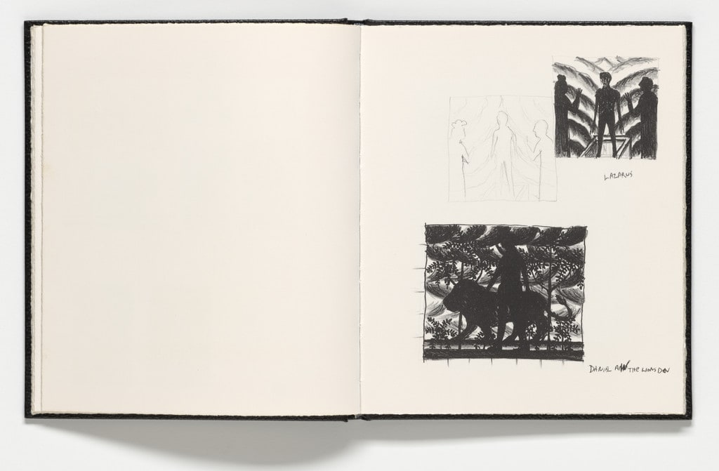 Plate (folio 9) from Sketchbook 1982