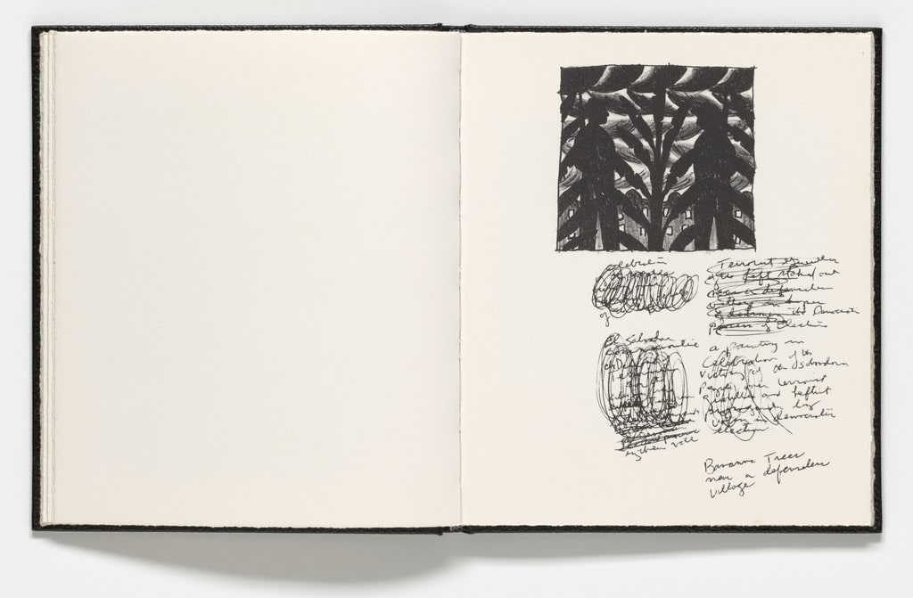 Plate (folio 11) from Sketchbook 1982