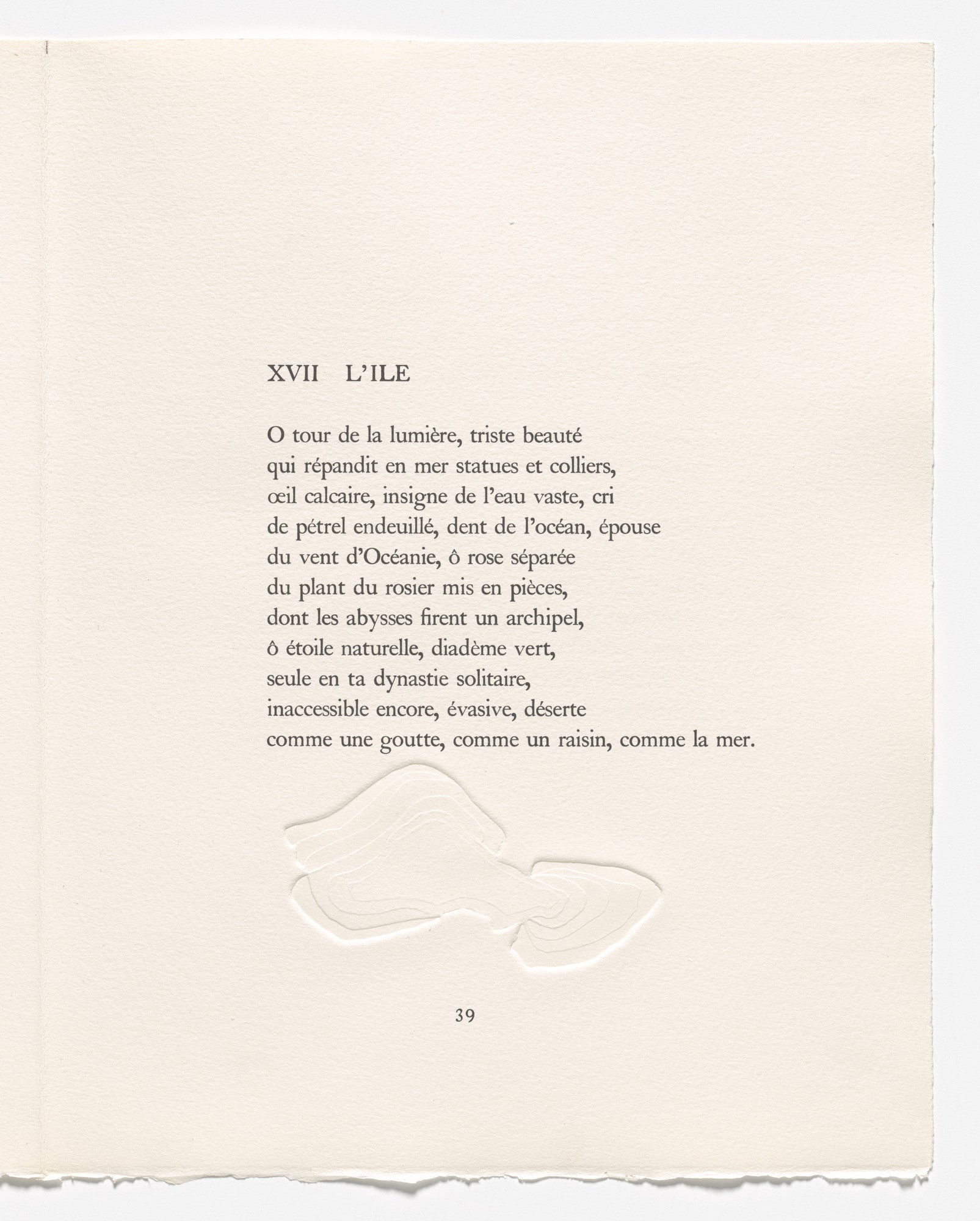 Tailpiece (page 39) from La Rose séparée