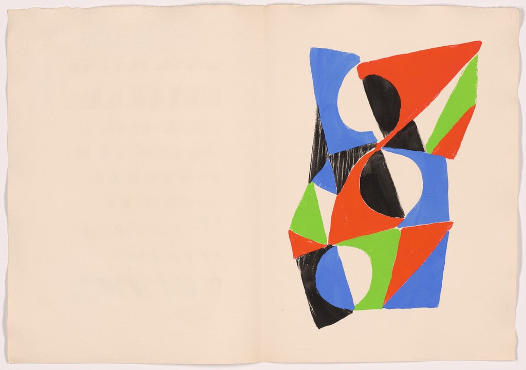 Plate (page 35) from Rythmes-Couleurs