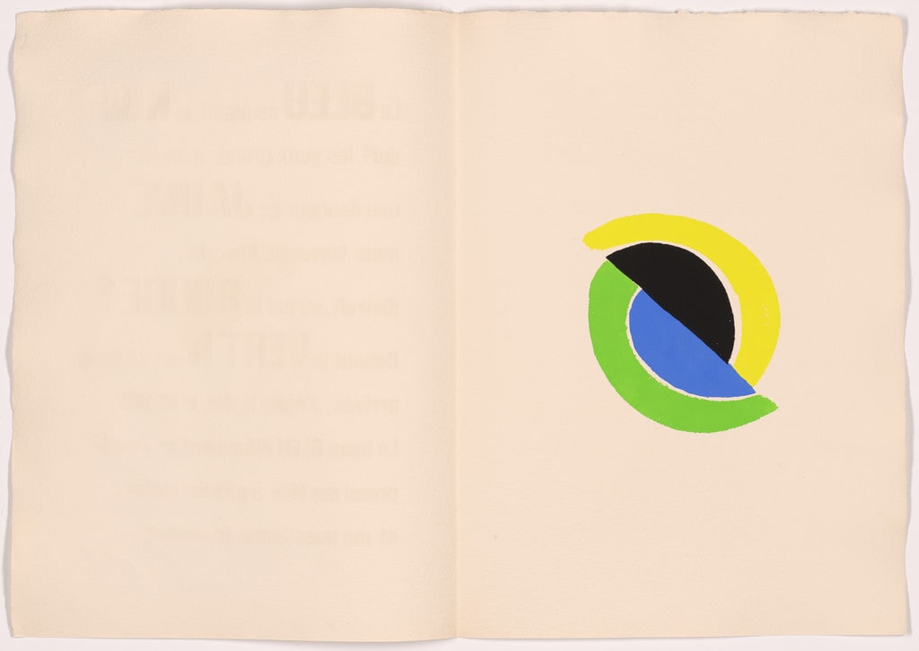 Plate (page 39) from Rythmes-Couleurs