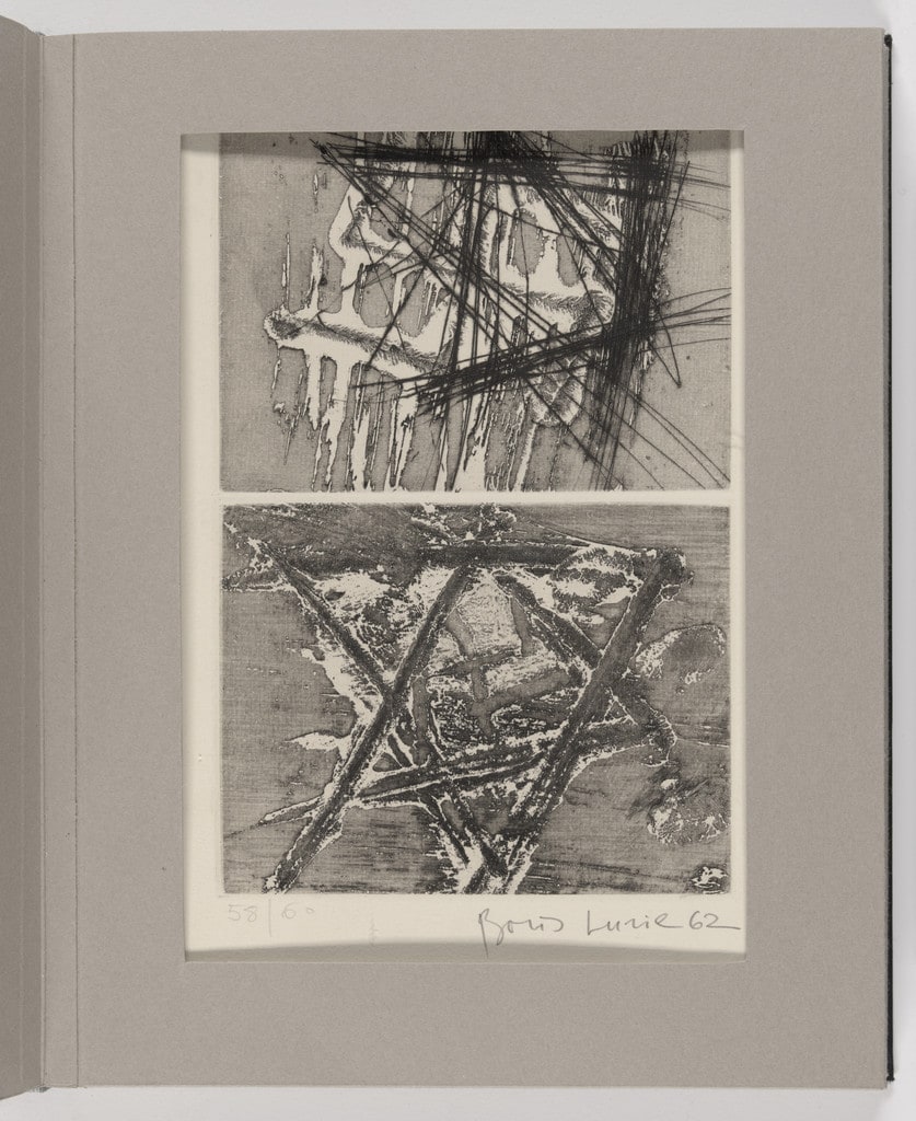 Untitled (plate 12) from The International Anthology of Contemporary Engraving: The International Avant-Garde, Volume 5: America Discovered (Anthologia internazionale dell'incisione contemporanea: L'Avanguardia internazionale: Volume 5: Scoperta dell'America)