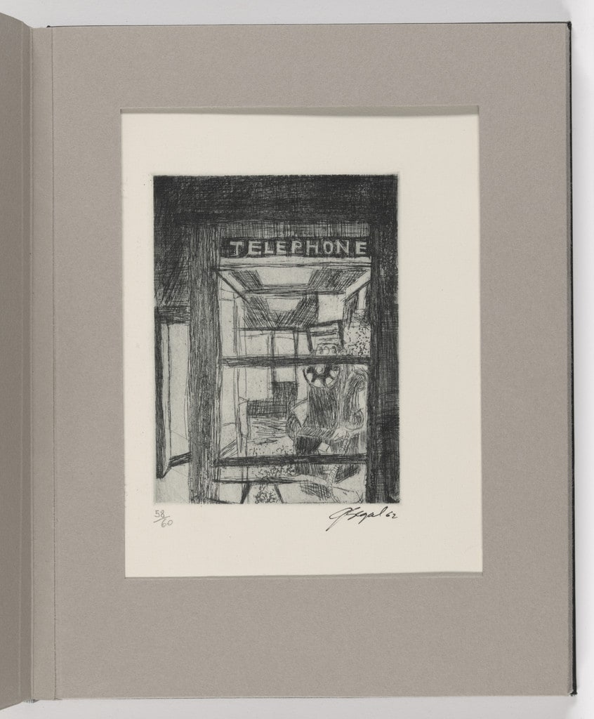 Untitled (plate 15) from The International Anthology of Contemporary Engraving: The International Avant-Garde, Volume 5: America Discovered (Anthologia internazionale dell'incisione contemporanea: L'Avanguardia internazionale: Volume 5: Scoperta dell'America)