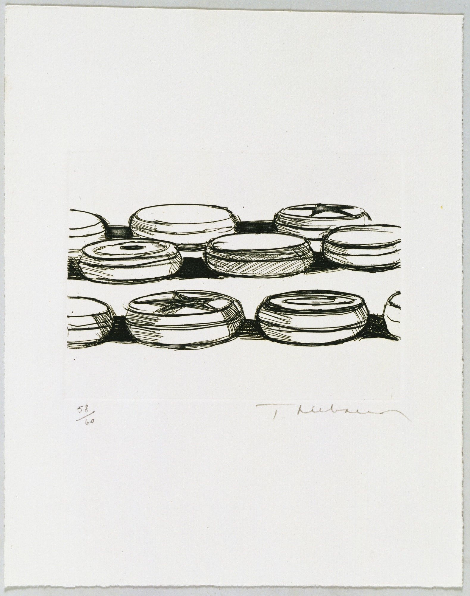 Untitled (plate 17) from The International Anthology of Contemporary Engraving: The International Avant-Garde, Volume 5: America Discovered (Anthologia internazionale dell'incisione contemporanea: L'Avanguardia internazionale: Volume 5: Scoperta dell'America)