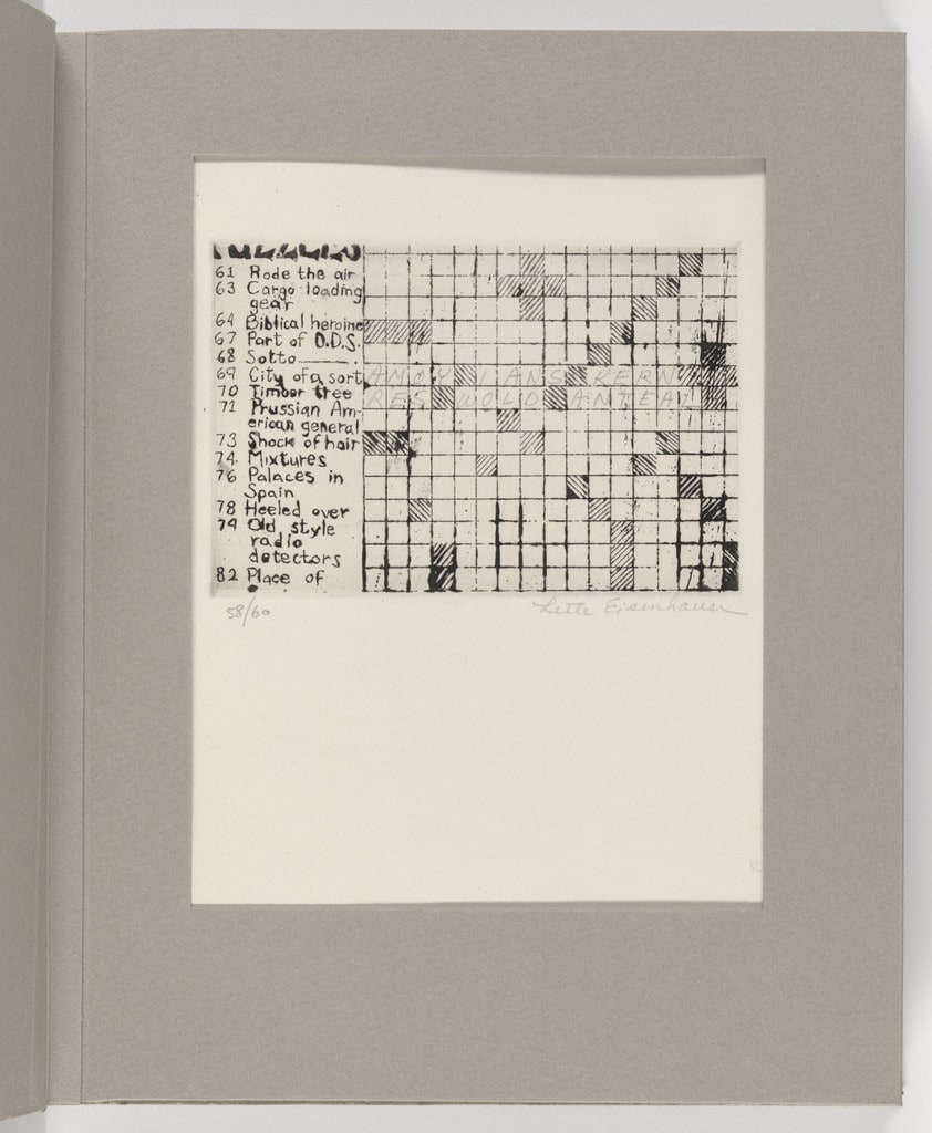 Untitled (plate 5) from The International Anthology of Contemporary Engraving: The International Avant-Garde, Volume 5: America Discovered (Anthologia internazionale dell'incisione contemporanea: L'Avanguardia internazionale: Volume 5: Scoperta dell'America)