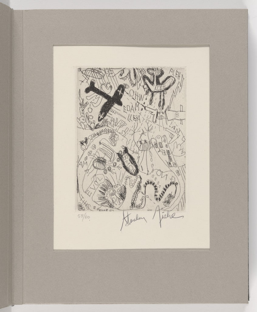 Untitled (plate 6) from The International Anthology of Contemporary Engraving: The International Avant-Garde, Volume 5: America Discovered (Anthologia internazionale dell'incisione contemporanea: L'Avanguardia internazionale: Volume 5: Scoperta dell'America)