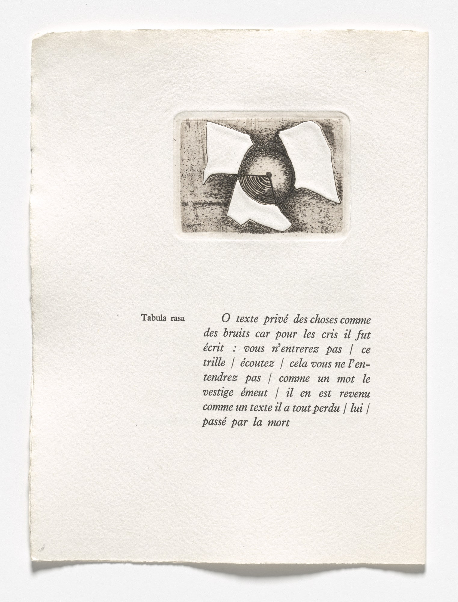 In-text plate (folio 11 verso) from Histoire des rechutes