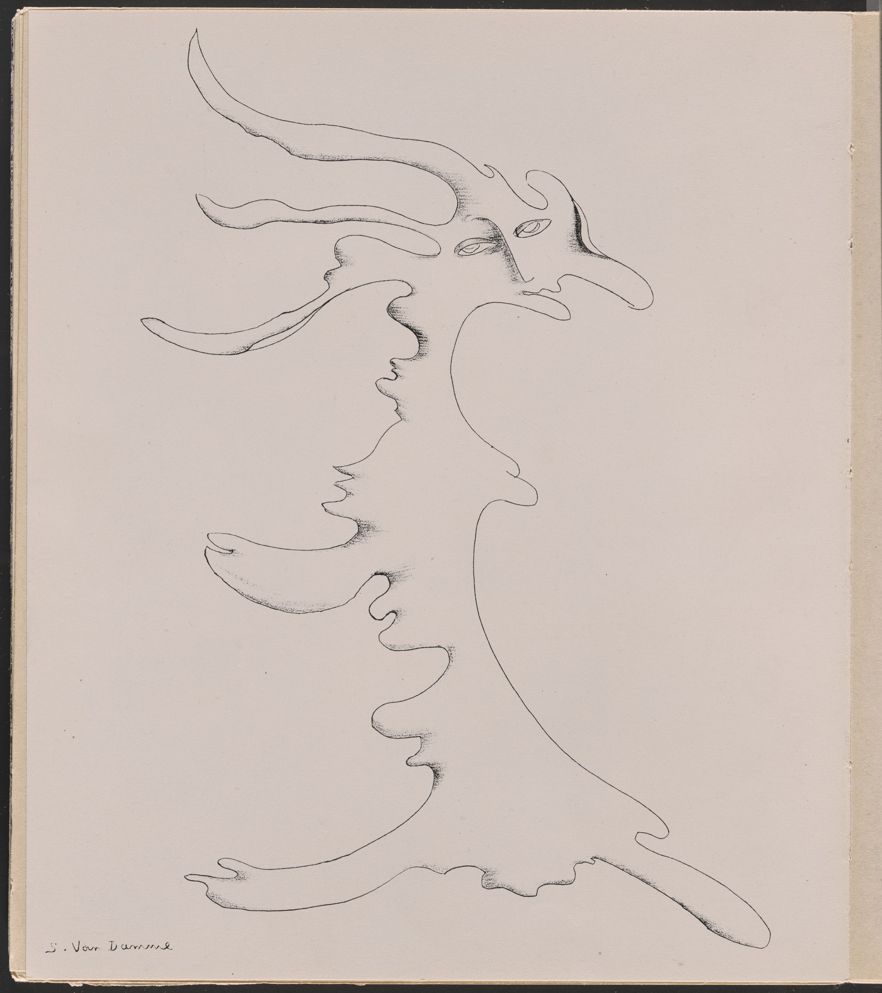 Plate from Le Surréalisme en 1947