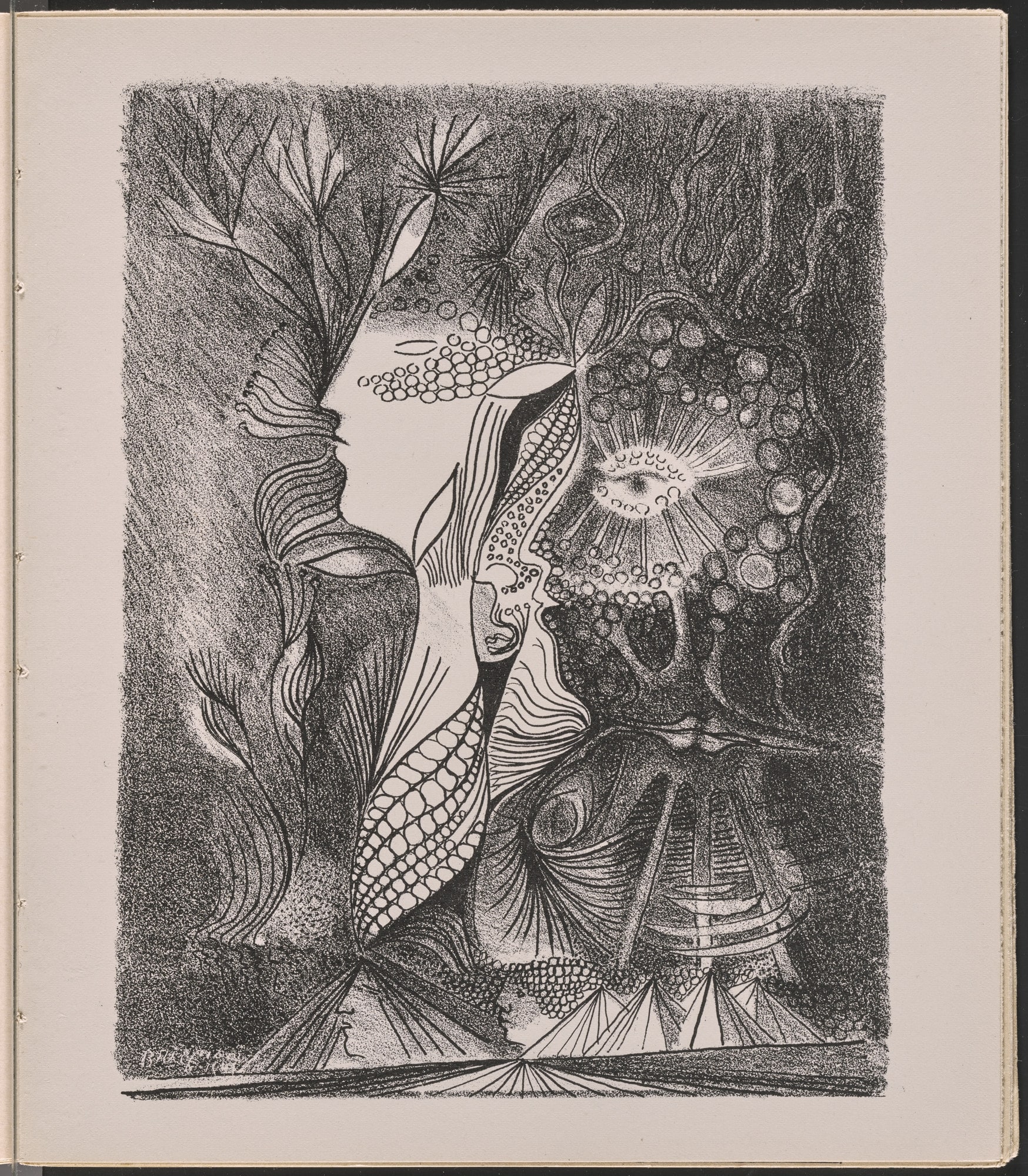 Plate from Le Surréalisme en 1947