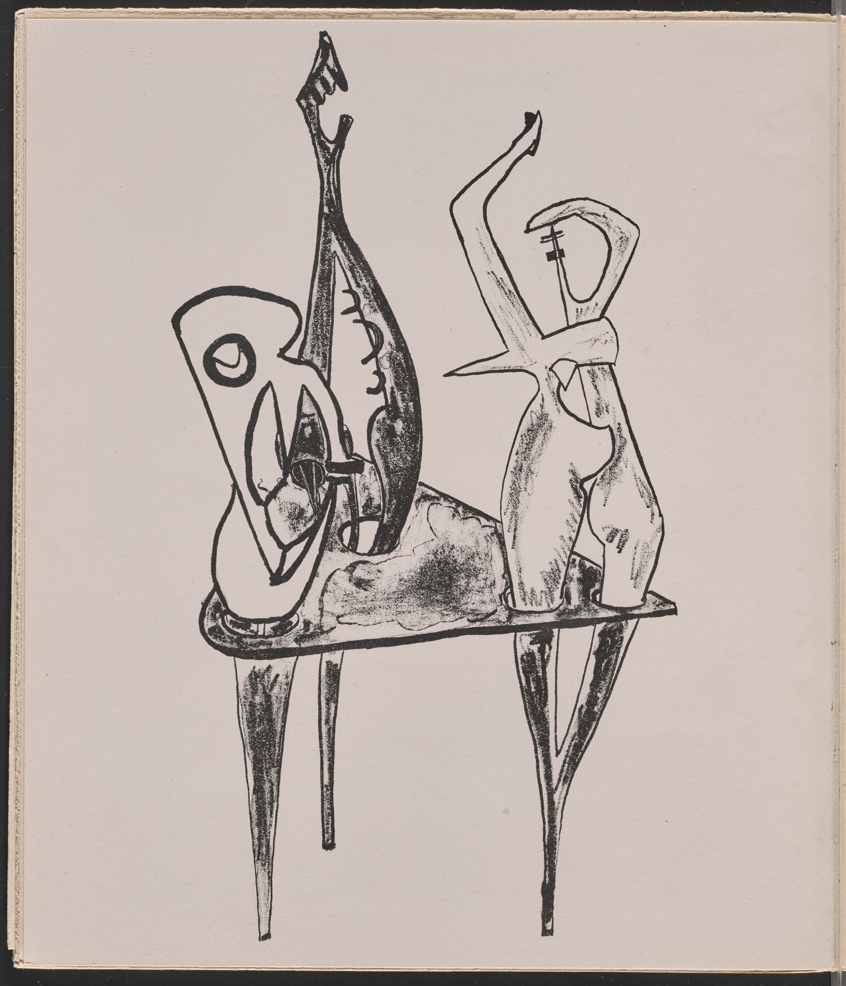 Plate from Le Surréalisme en 1947