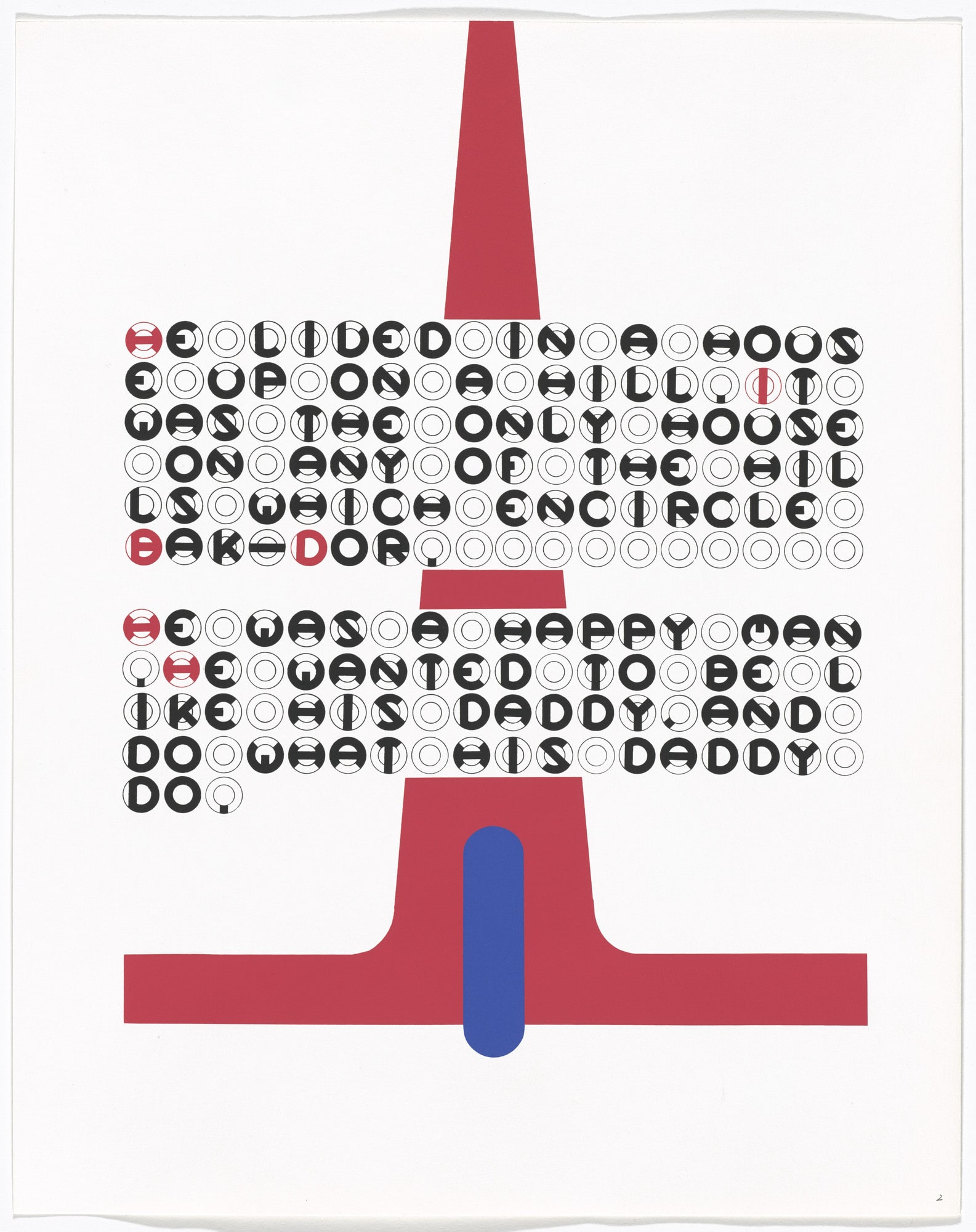 In-text plate and text (folio 5) from DMT 42
