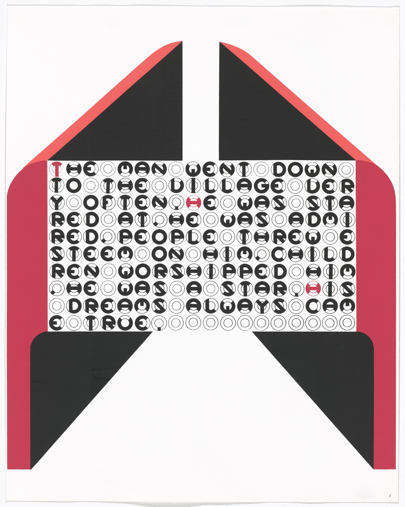 In-text plate and text (folio 13) from DMT 42