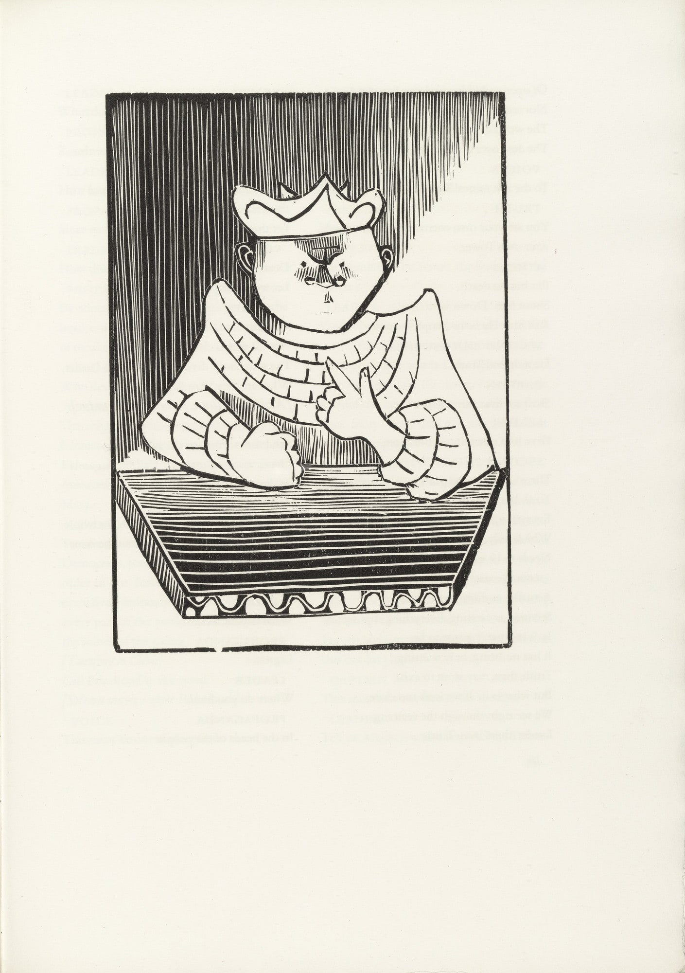 The Leader (plate, page 17) from The Tower of Babel