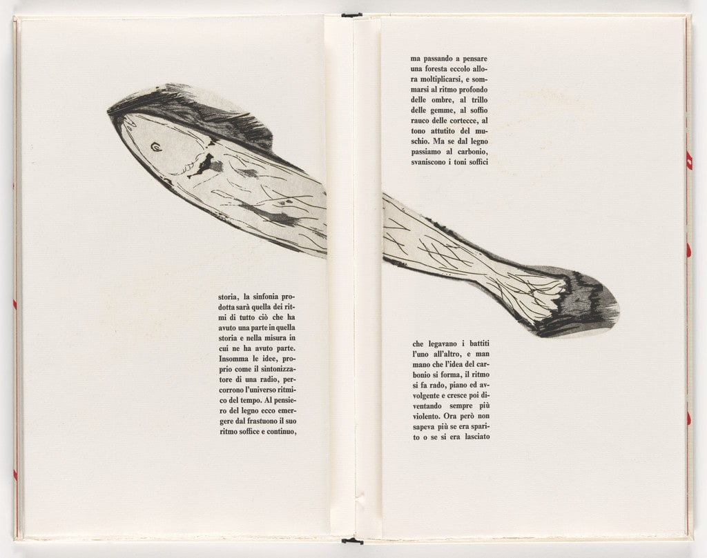 Double page in-text plate (folios 22 and 27) from Piccolo circolo chiuso (Small Closed Circle)