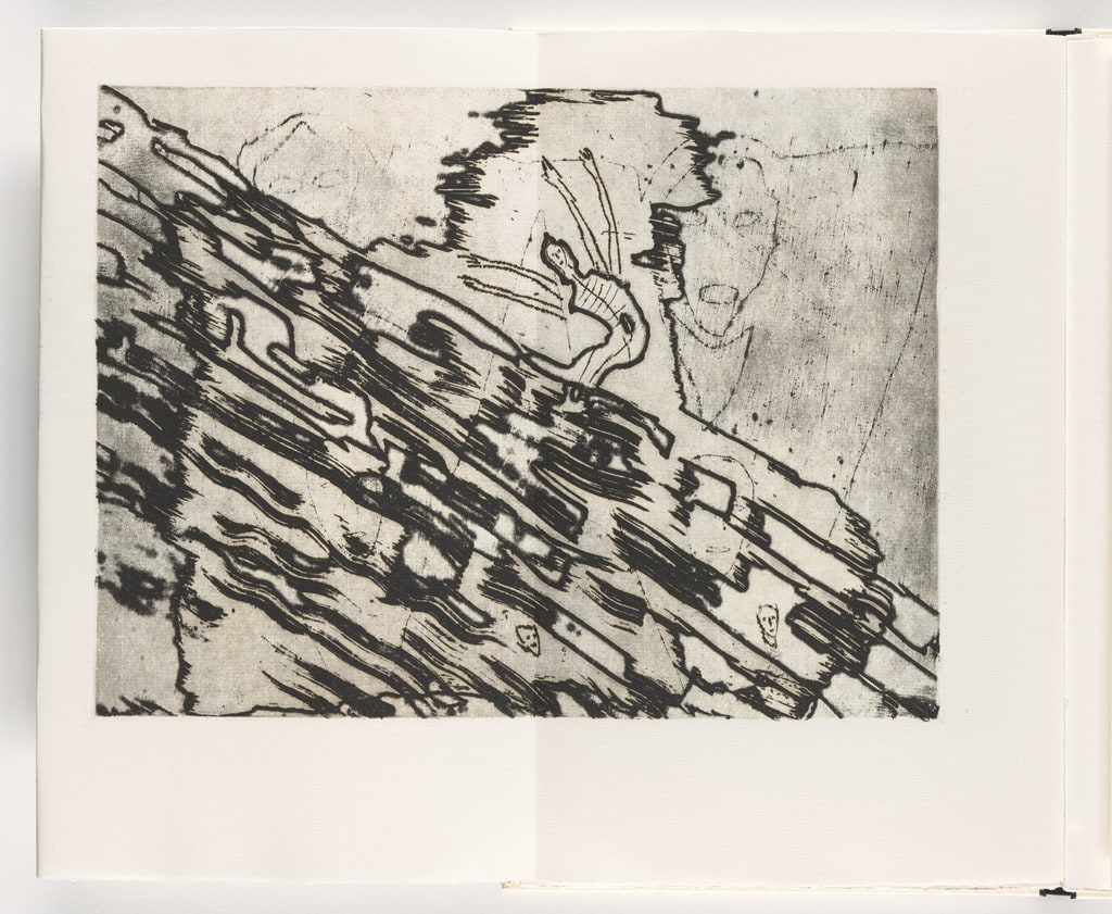 Double page fold-out plate (folios 23 and 24) from Piccolo circolo chiuso (Small Closed Circle)