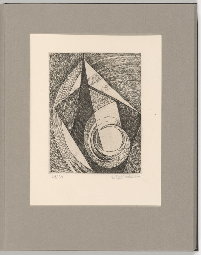 Plate 11 from Futurists, Abstractionists, Dadaists: the Forerunners of the Avant-Garde, vol. I