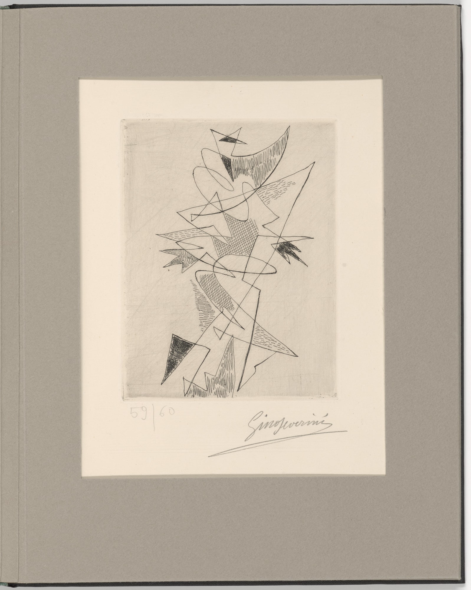 Plate 19 from Futurists, Abstractionists, Dadaists: the Forerunners of the Avant-Garde, vol. I