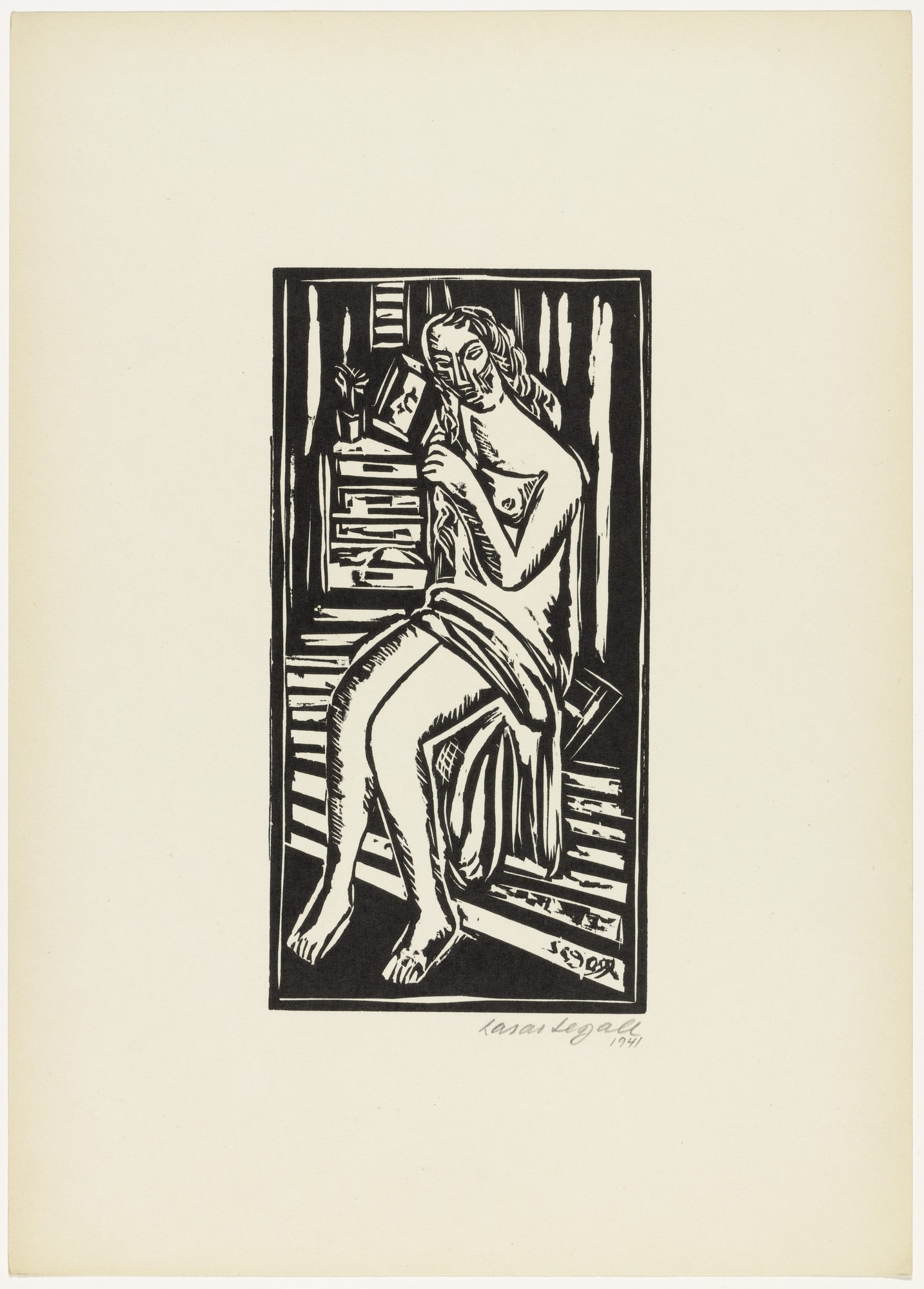 Seated Woman of the Mangue (Mulher do Mangue sentada) from Mangue