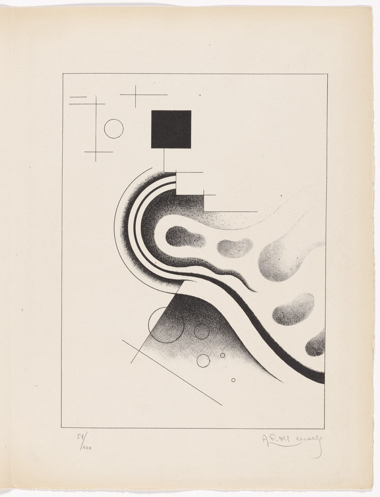 Plate (folio 10) from Art abstrait (Abstract Art)