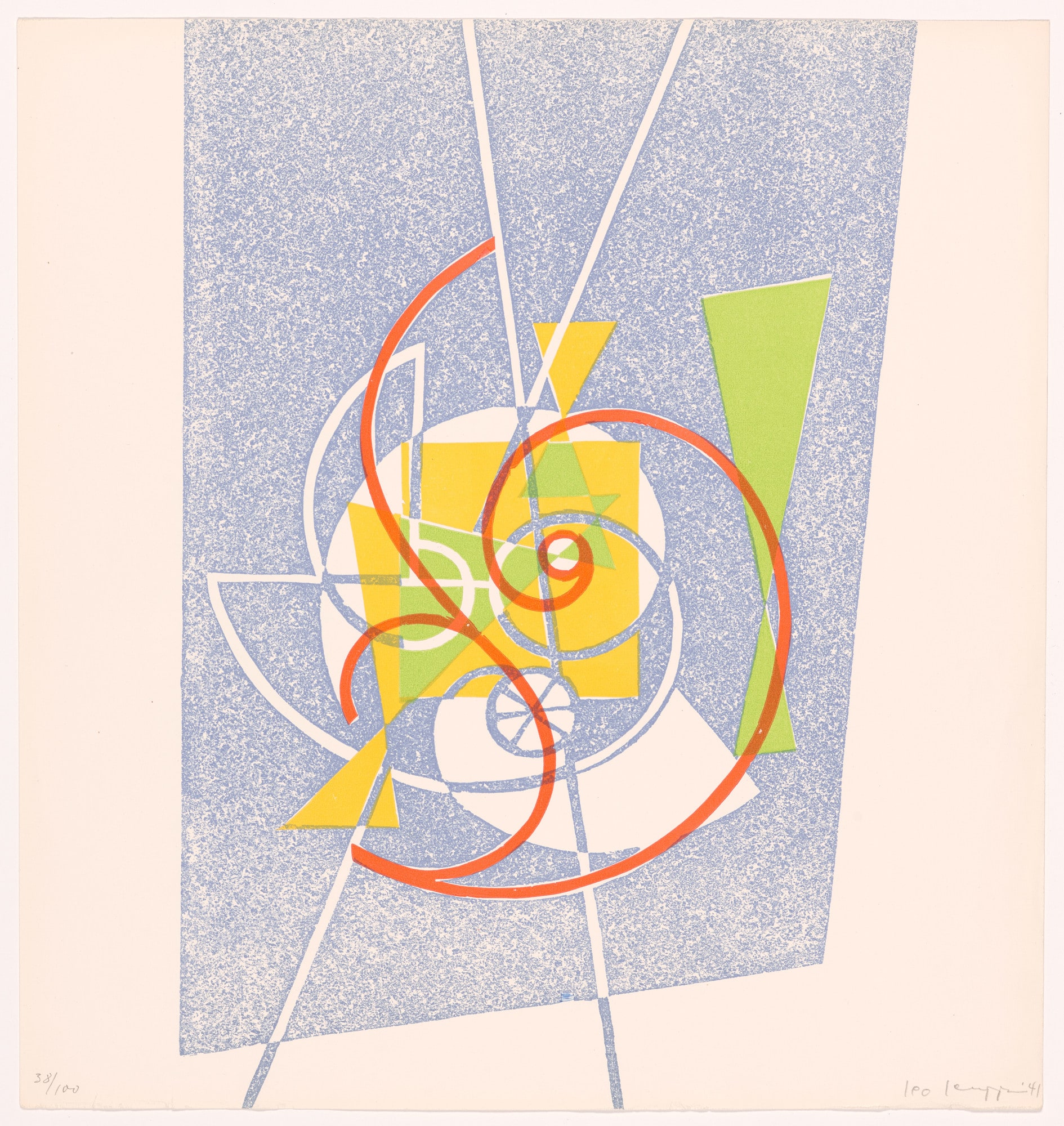 Plate (folio 14) from 5 Constructionen + 5 Compositionen