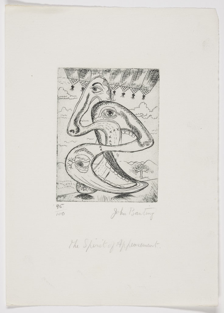The Spirit of Appeasement (plate, folio 2) from Salvo for Russia