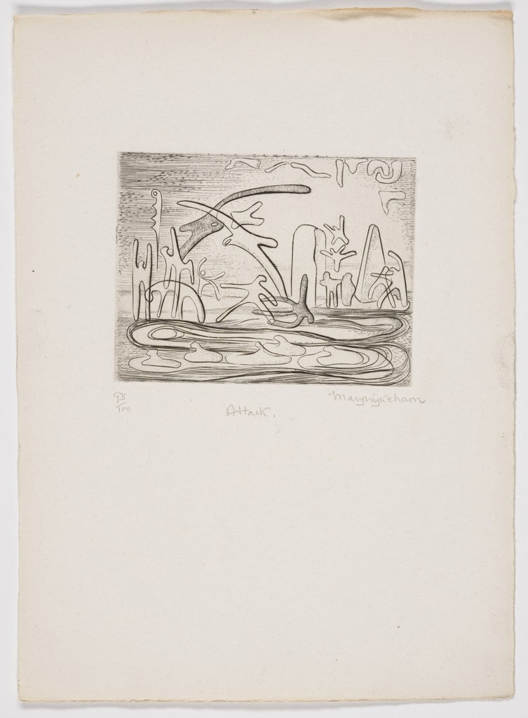 Attack (plate, folio 11) from Salvo for Russia