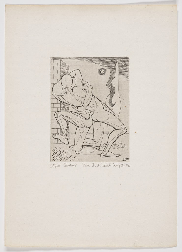 Combat (plate, folio 8) from Salvo for Russia