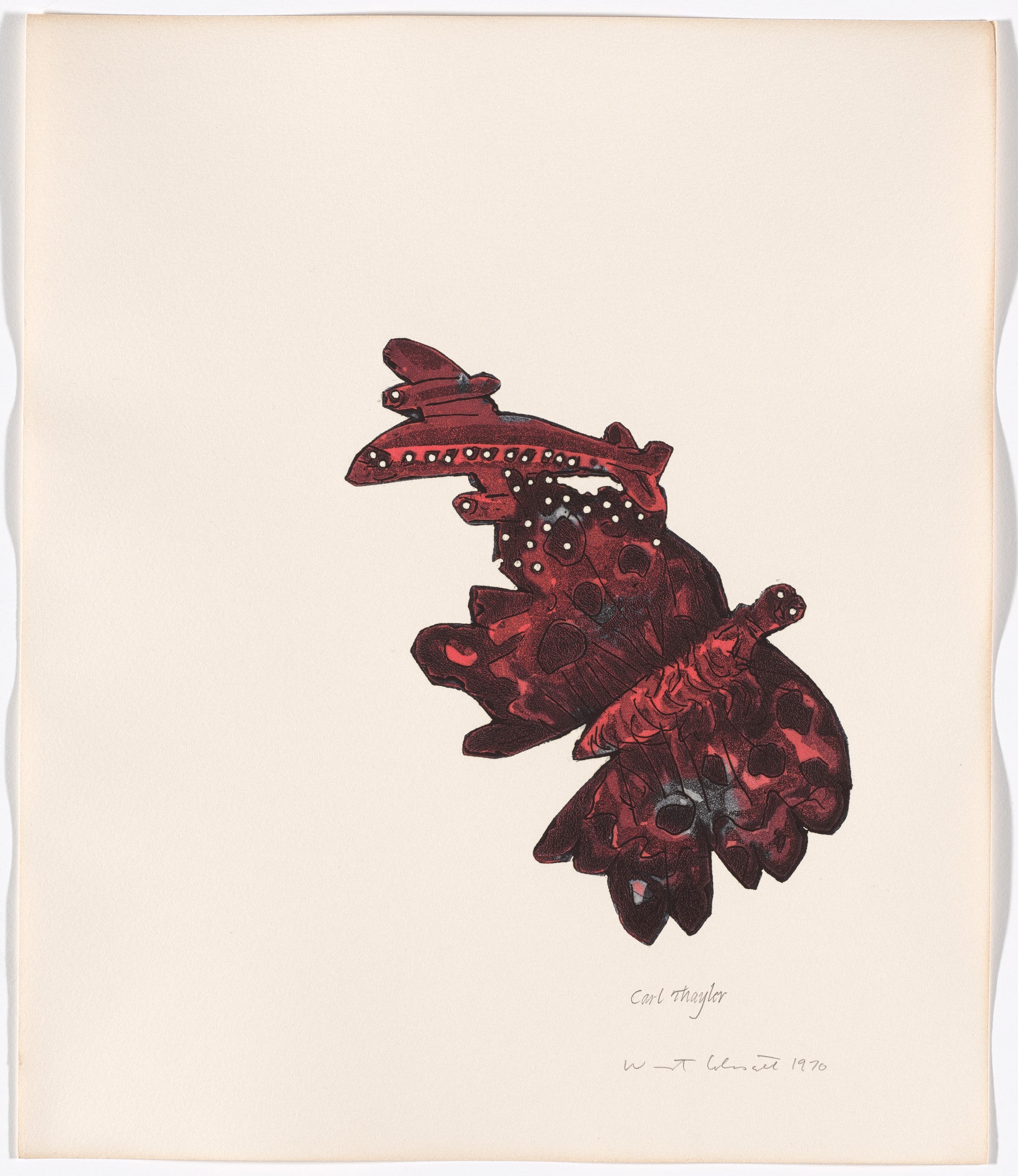 Frontispiece (folio 2) from The Mariposa Suite Nos. I-VI