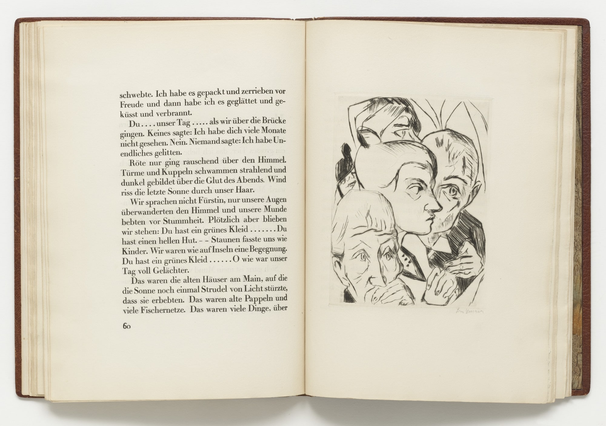 Plate (facing page 60) from Die Fürstin (The Duchess)