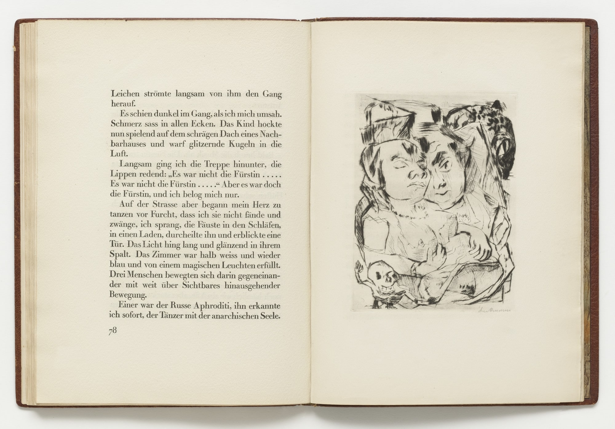 Plate (facing page 78) from Die Fürstin (The Duchess)