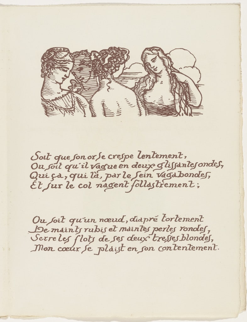 Headpiece (folio 60) from Les Amours (The Loves)