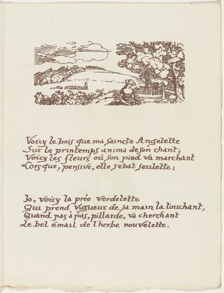 Headpiece (folio 65) from Les Amours (The Loves)