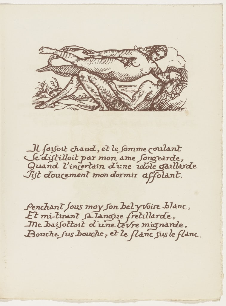Headpiece (folio 69) from Les Amours (The Loves)