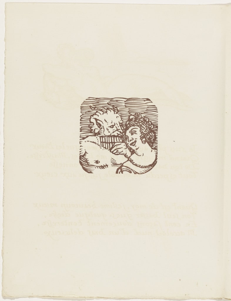 Vignette (folio 73 verso) from Les Amours (The Loves)
