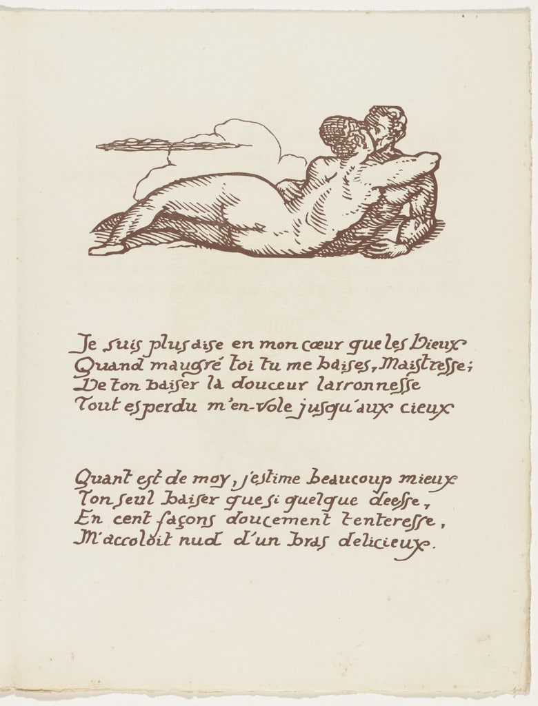 Headpiece (folio 74) from Les Amours (The Loves)